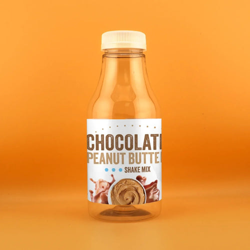 Chocolate Peanut Butter Shake Mix bottle